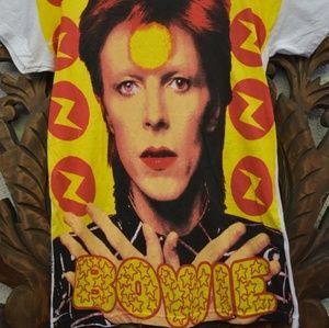 RARE INSANE Ziggy Stardust David Bowie t shirt